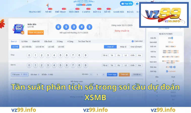 Tần suất phân tích số trong soi cầu dự đoán XSMB
